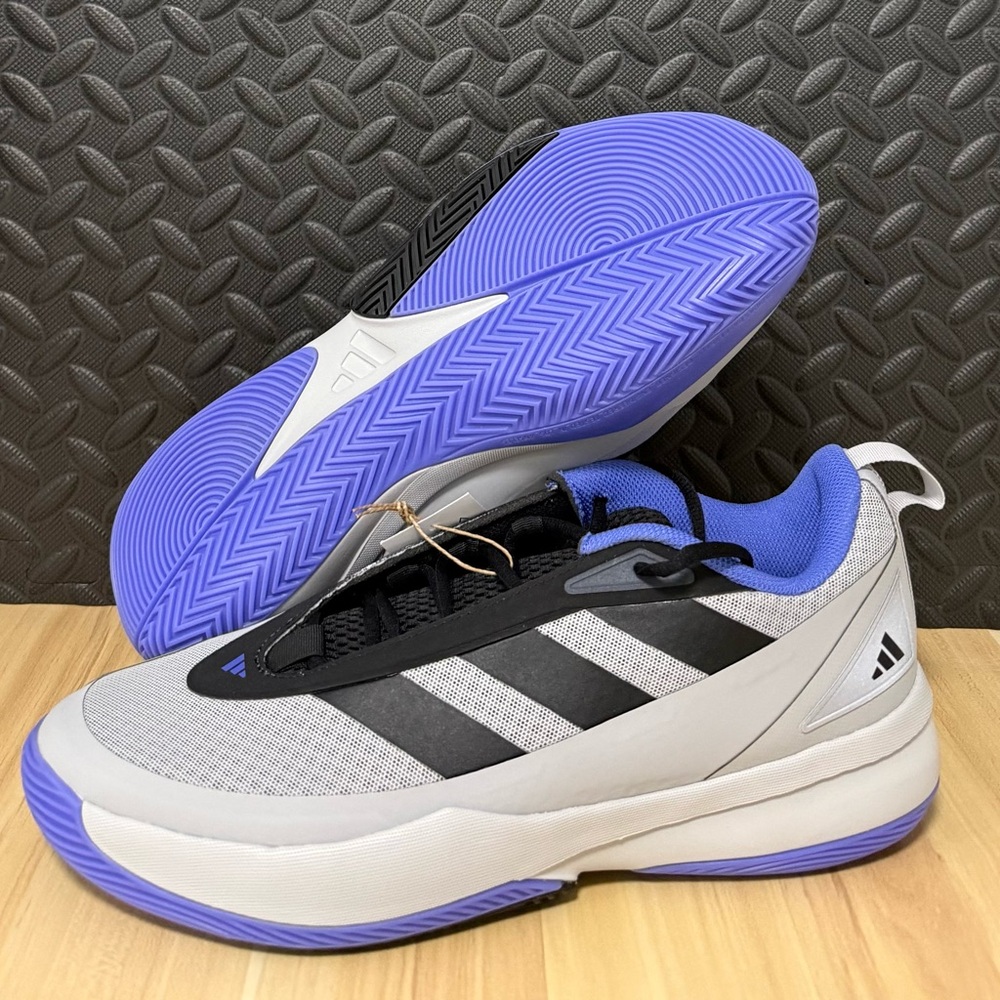 Adidas Subzone Basketball Shoes Grey Black Blue‎ Sneakers IH8559 Mens Size 11.5